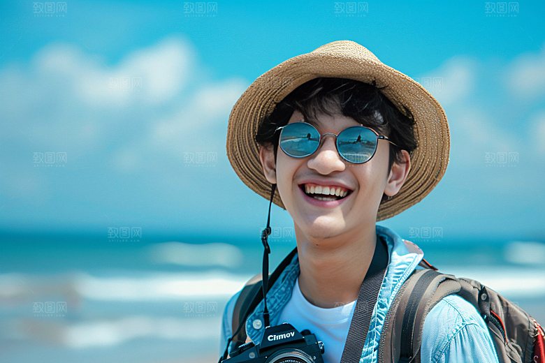 旅行人物自然度假摄影图