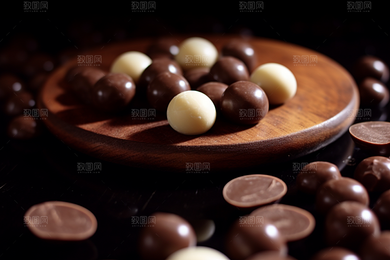 麦丽素零食美食摄影图