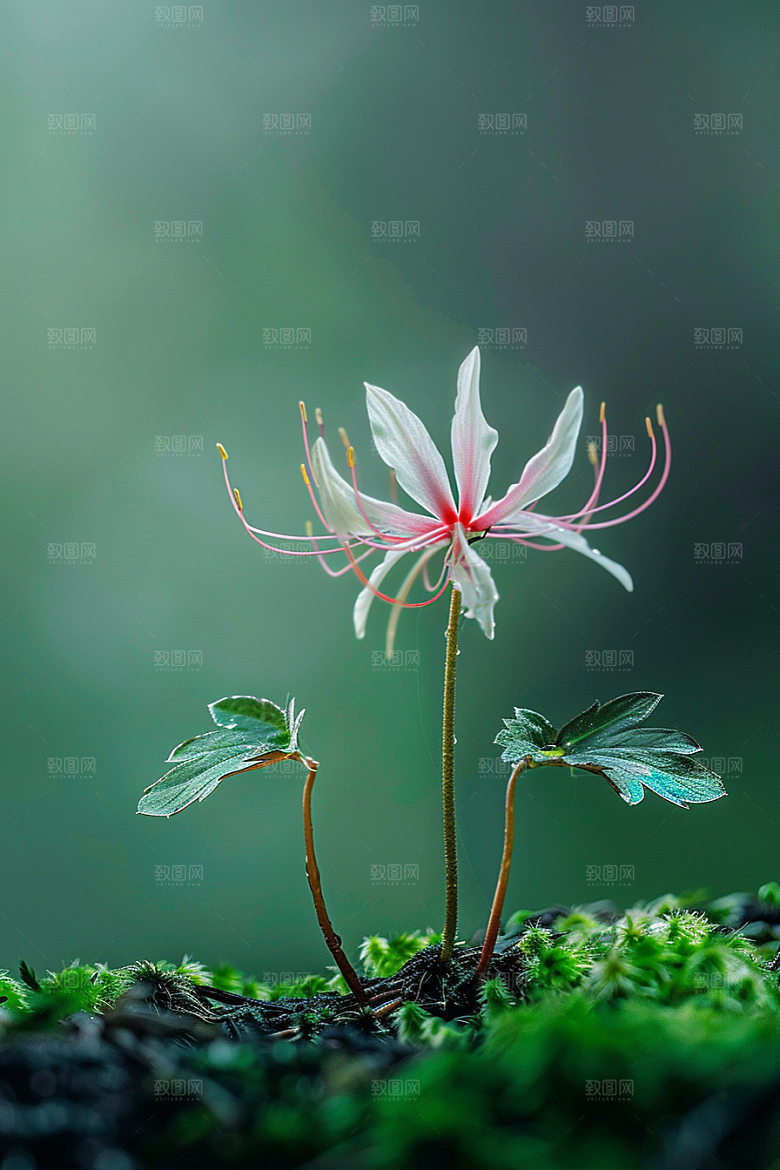 彼岸花唯美花卉摄影图