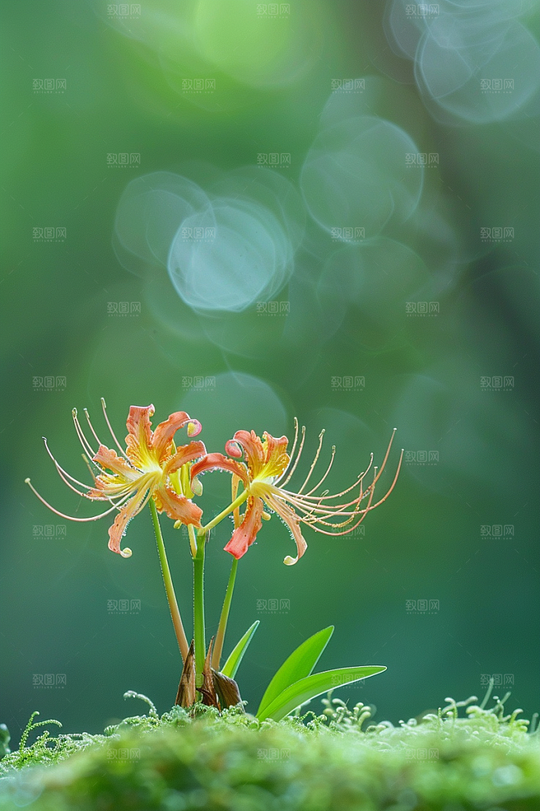 彼岸花花朵石蒜摄影图