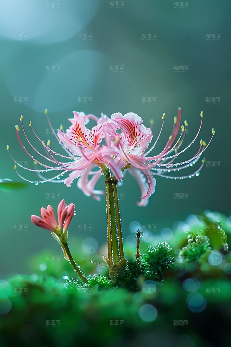 彼岸花特写高清摄影图