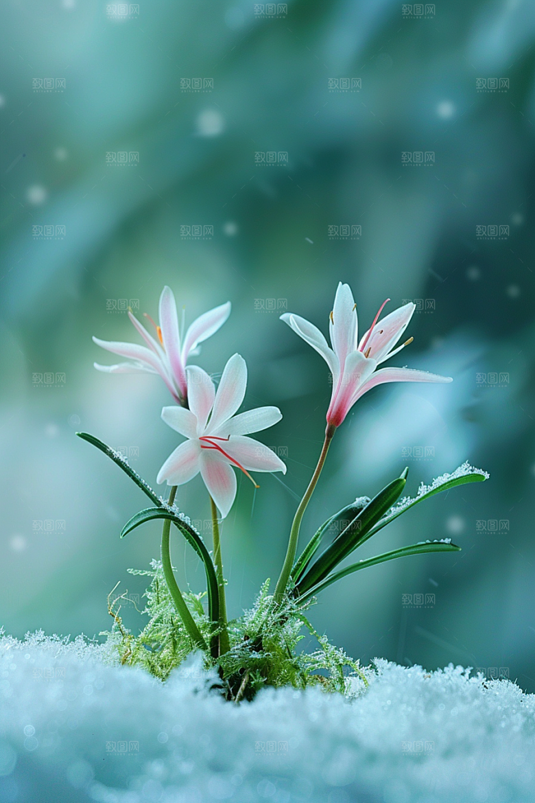 彼岸花石蒜冥界之花摄影图
