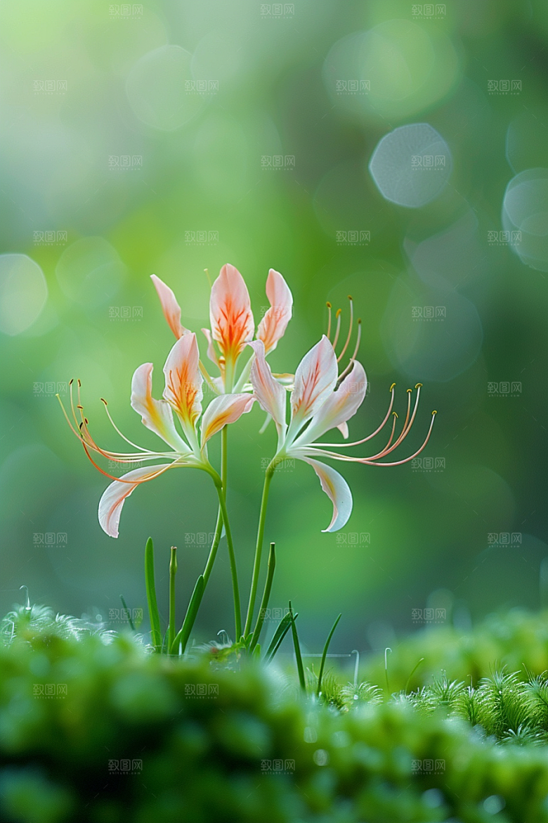 彼岸花花卉冥界之花摄影图