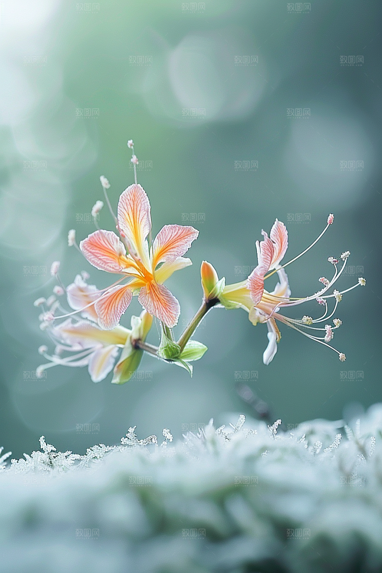 彼岸花优雅石蒜摄影图