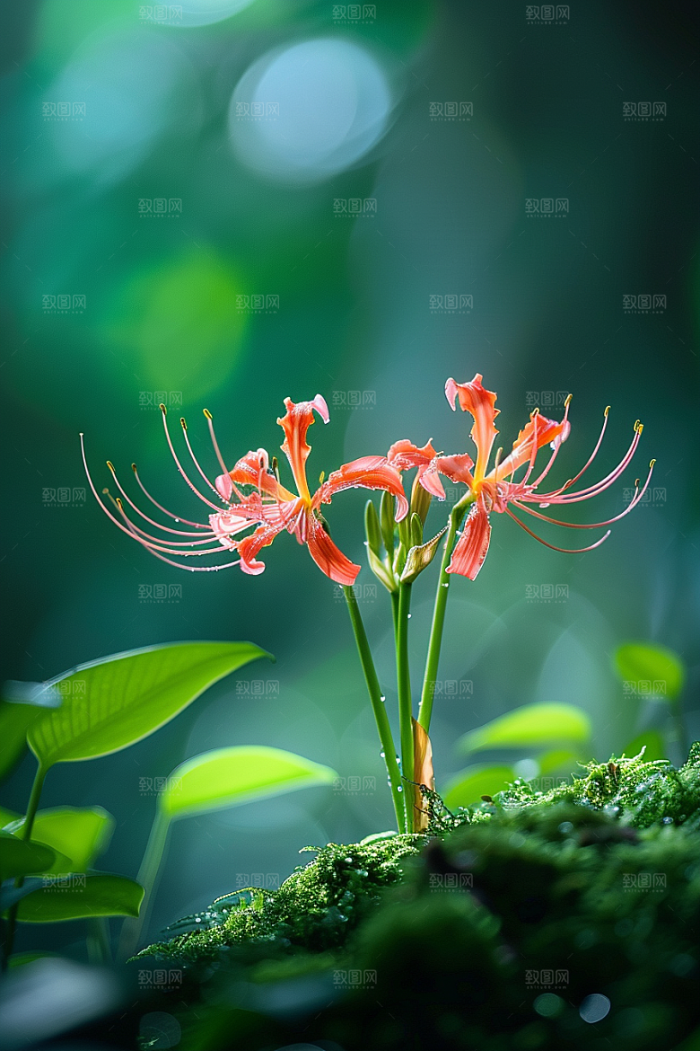 彼岸花冥界之花自然摄影图