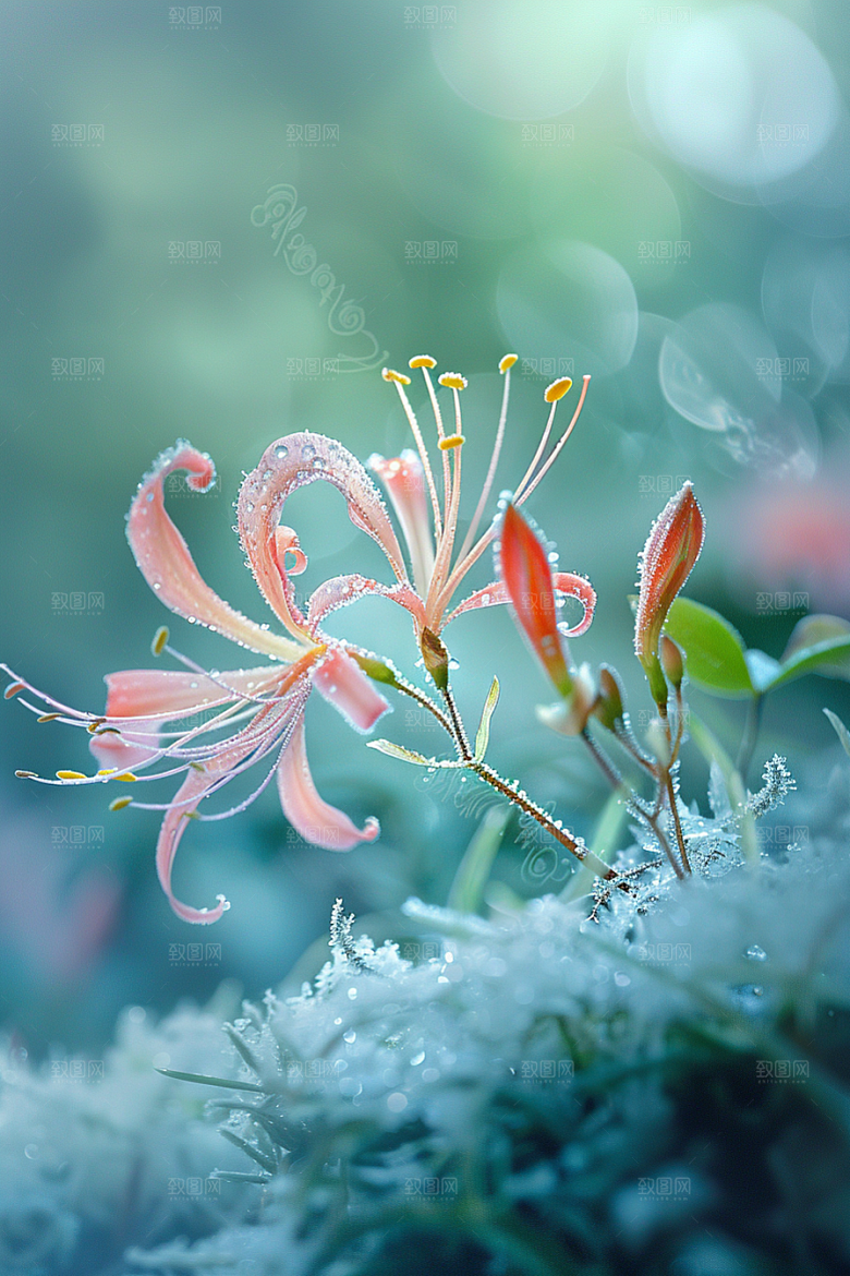 彼岸花自然曼殊沙华摄影图