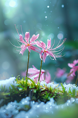 彼岸花高清花卉摄影图