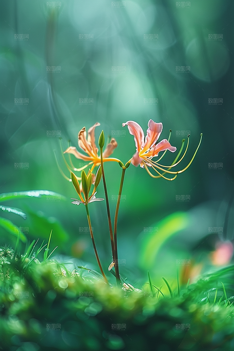 彼岸花花卉自然摄影图
