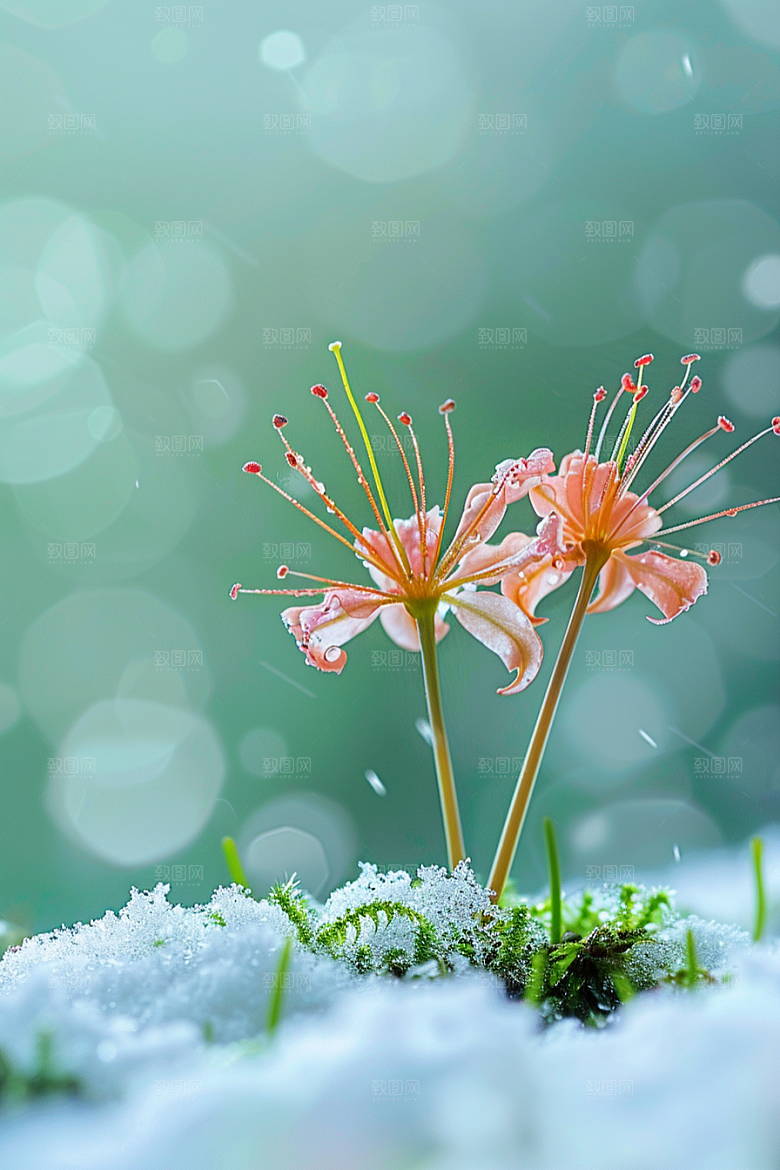 彼岸花花卉植物摄影图