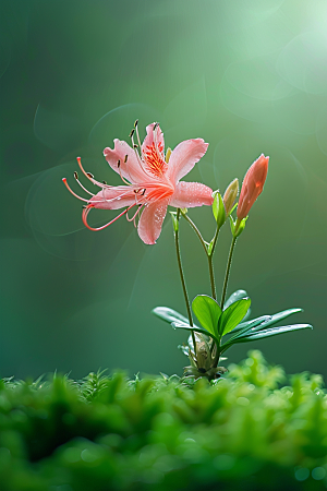 彼岸花花朵优雅摄影图