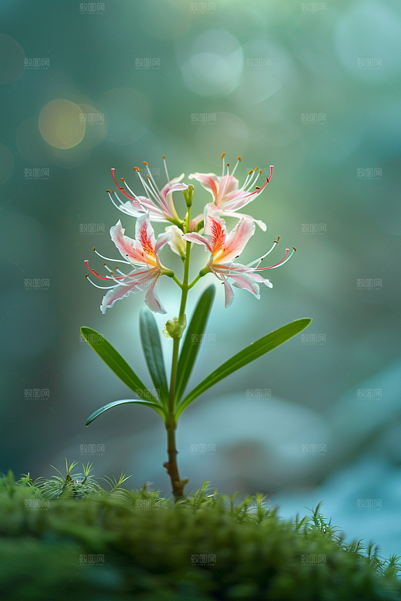 彼岸花植物特写摄影图