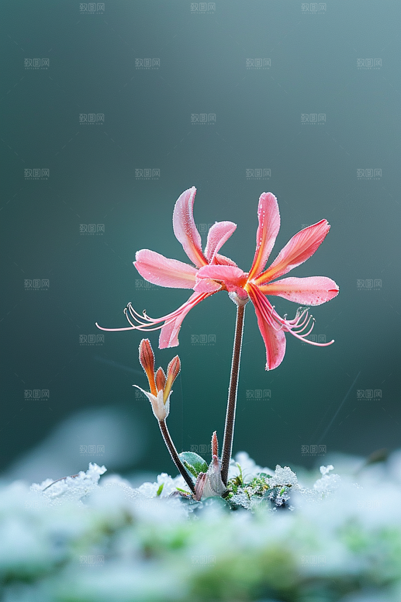 彼岸花曼殊沙华植物摄影图