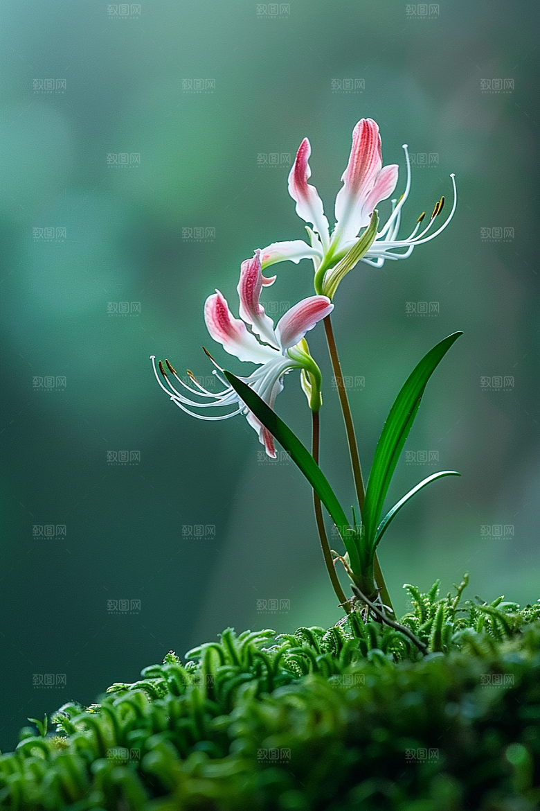 彼岸花唯美花卉摄影图
