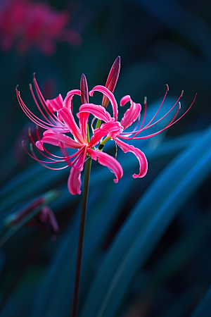 彼岸花植物特写摄影图