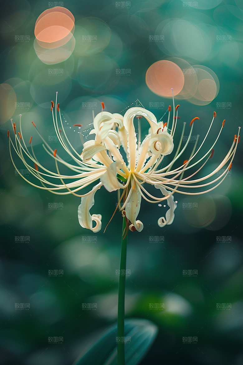 彼岸花优雅特写摄影图