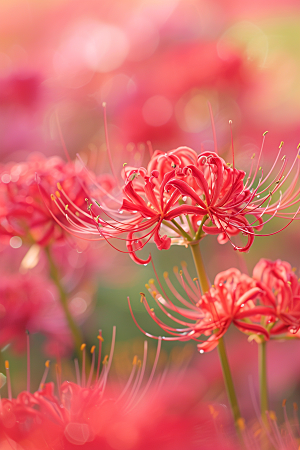 彼岸花高清花朵摄影图