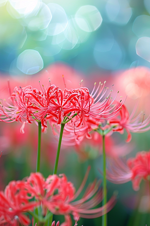 彼岸花花卉自然摄影图