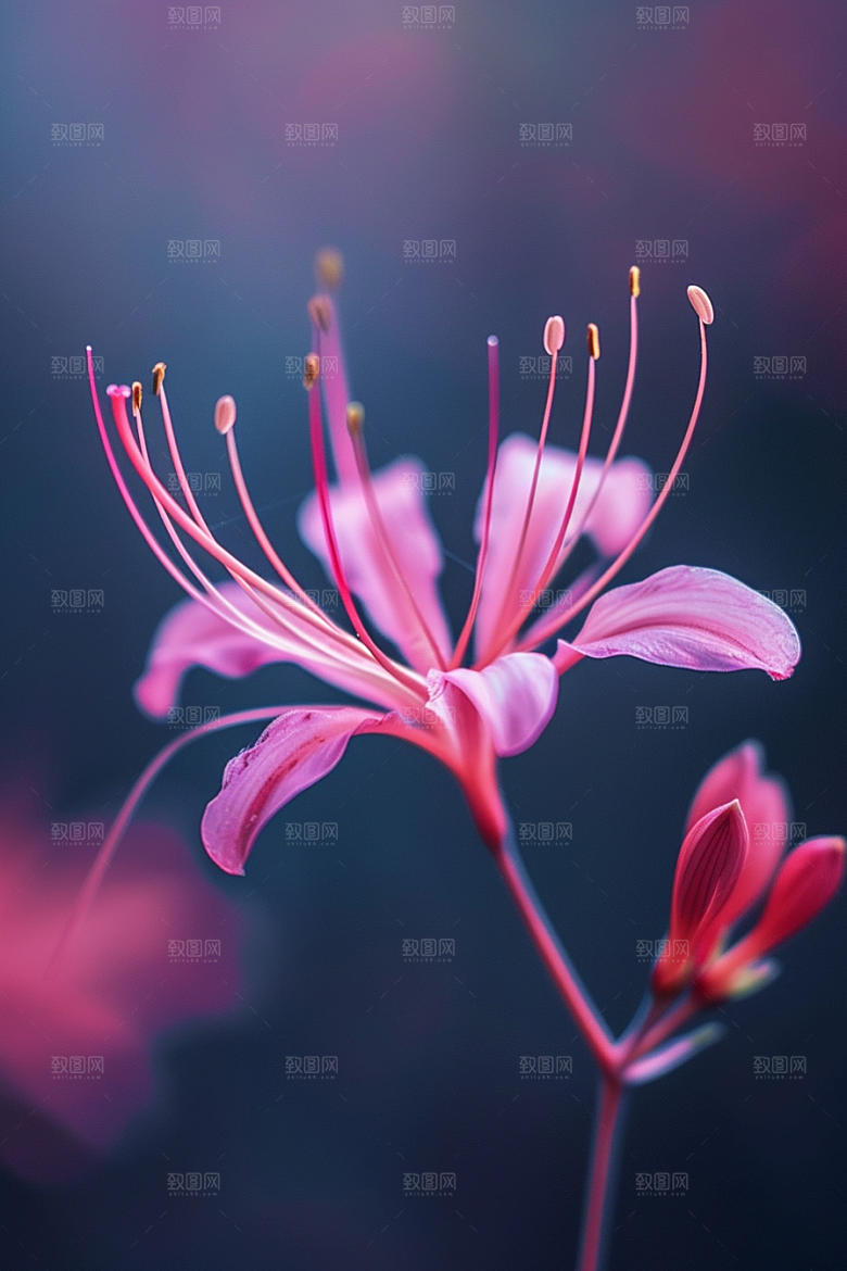 彼岸花植物曼殊沙华摄影图