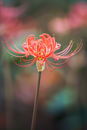 彼岸花花卉花朵摄影图