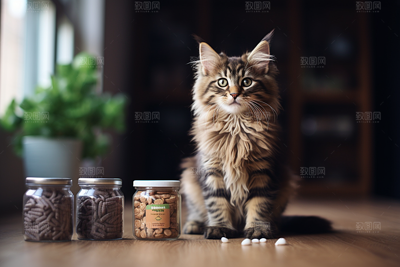 可爱猫咪猫科动物高清摄影图