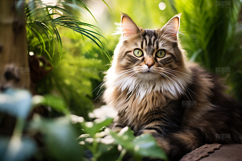 可爱猫咪猫科动物生活摄影图