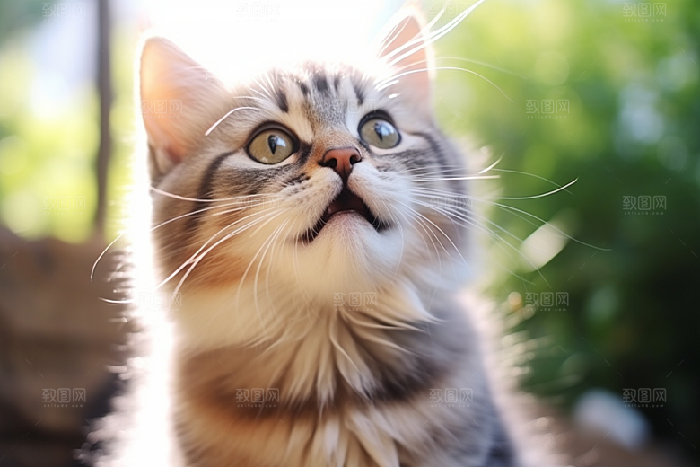 可爱猫咪动物高清摄影图