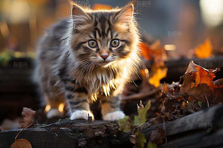 可爱猫咪伴侣猫科动物摄影图