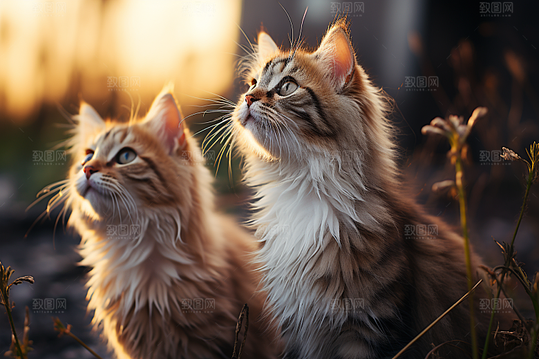 可爱猫咪哈基米动物摄影图