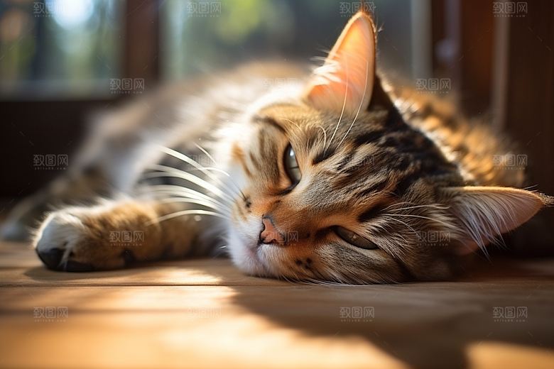 可爱猫咪高清猫科动物摄影图