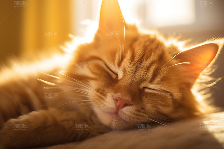 可爱猫咪哈基米猫科动物摄影图