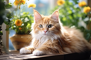 可爱猫咪高清哈基米摄影图