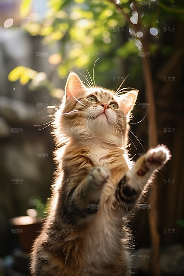 可爱猫咪生活宠物摄影图