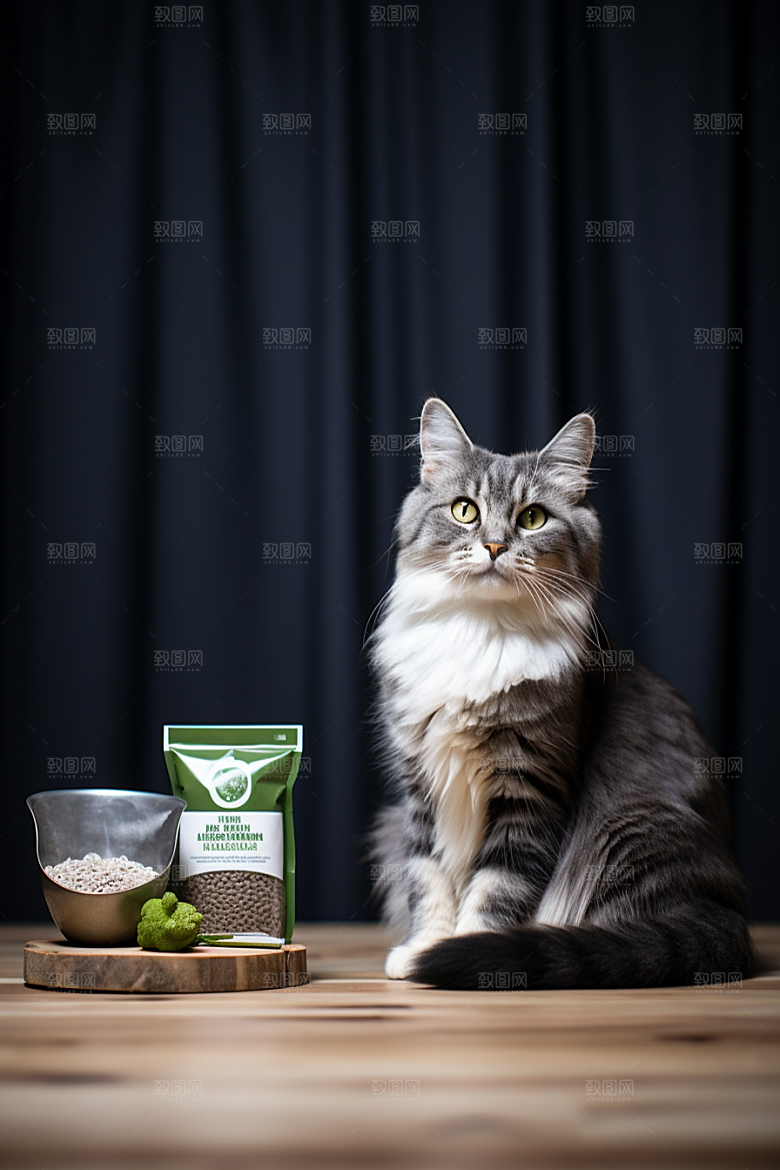 可爱猫咪哈基米宠物摄影图