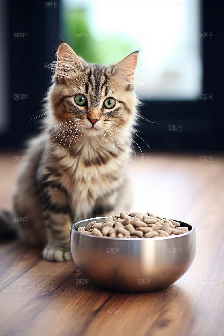 可爱猫咪伴侣哈基米摄影图