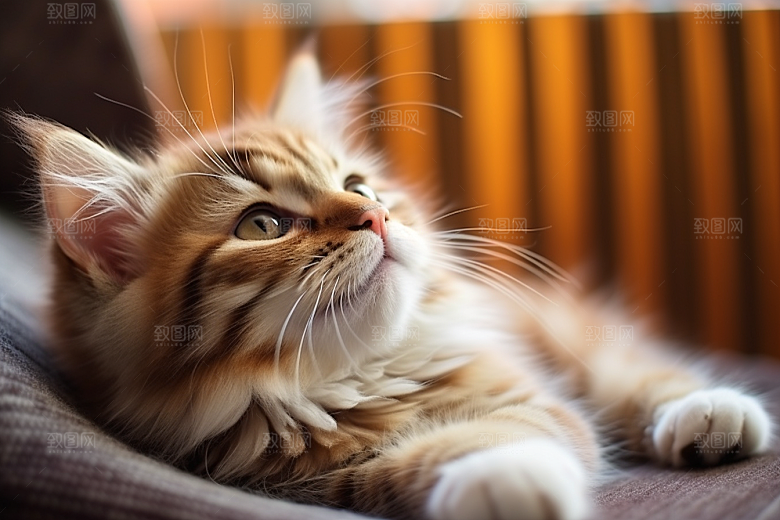 可爱猫咪宠物动物摄影图