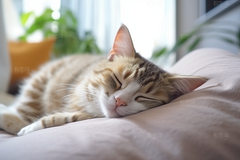可爱猫咪哈基米猫科动物摄影图