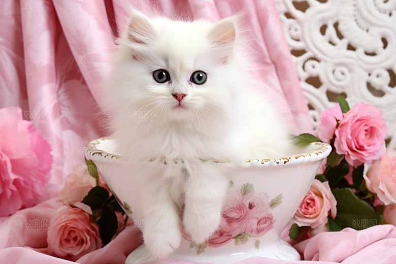 猫咪高清小猫摄影图