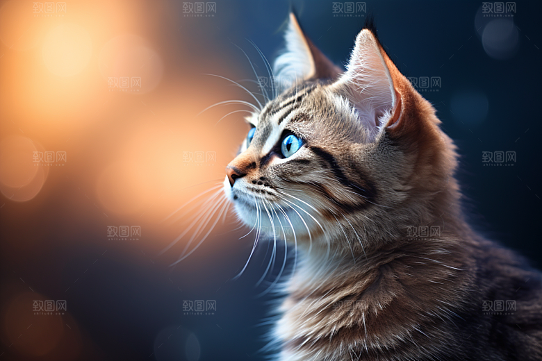猫咪自然可爱摄影图