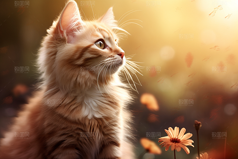 猫咪养宠高清摄影图