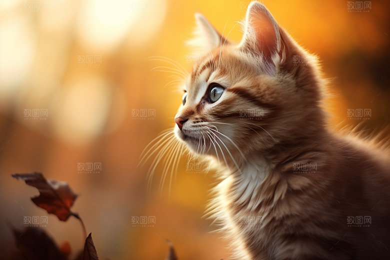 猫咪高清清新摄影图