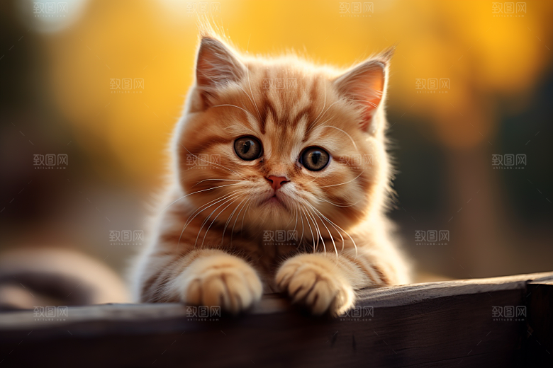 猫咪养宠可爱摄影图