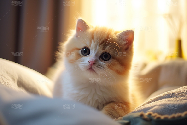 猫咪可爱养宠摄影图