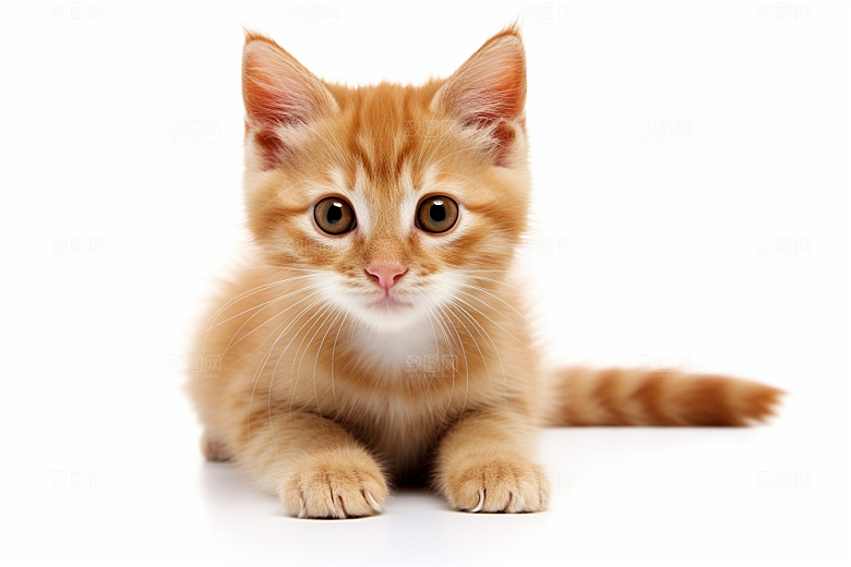 猫咪清新小猫摄影图