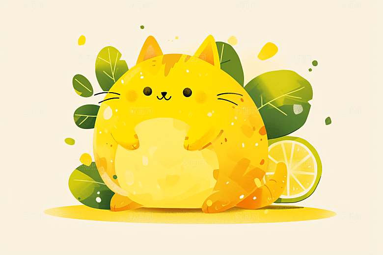 简约宠物自然高清插画