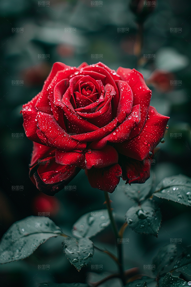玫瑰花优雅浪漫素材