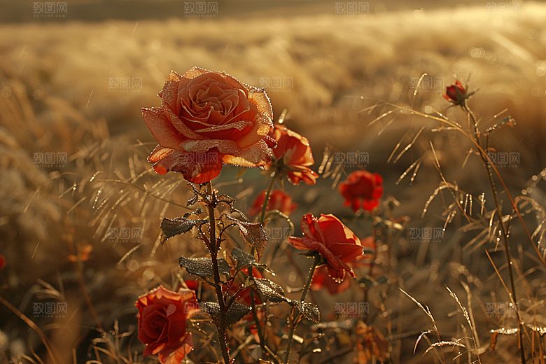 玫瑰花高清花卉素材