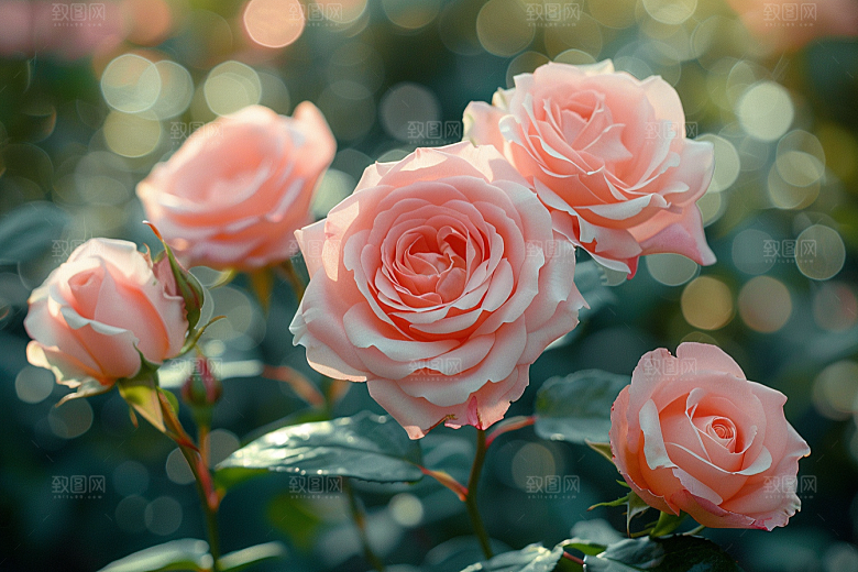 玫瑰花月季花花朵素材