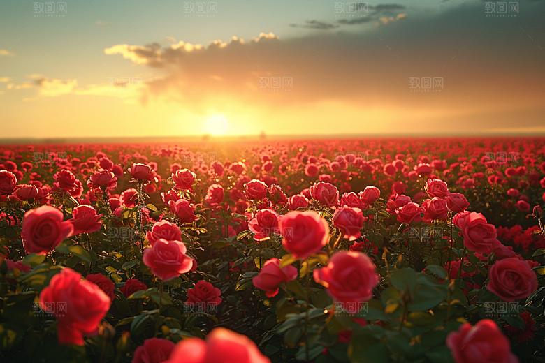 玫瑰花花卉花朵素材