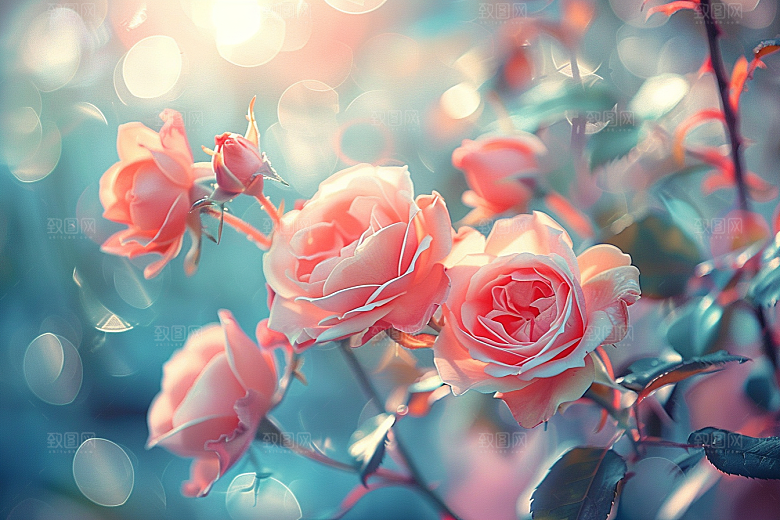 玫瑰花花朵花卉素材