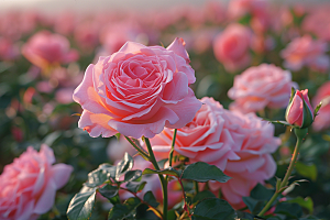 玫瑰花植物浪漫素材